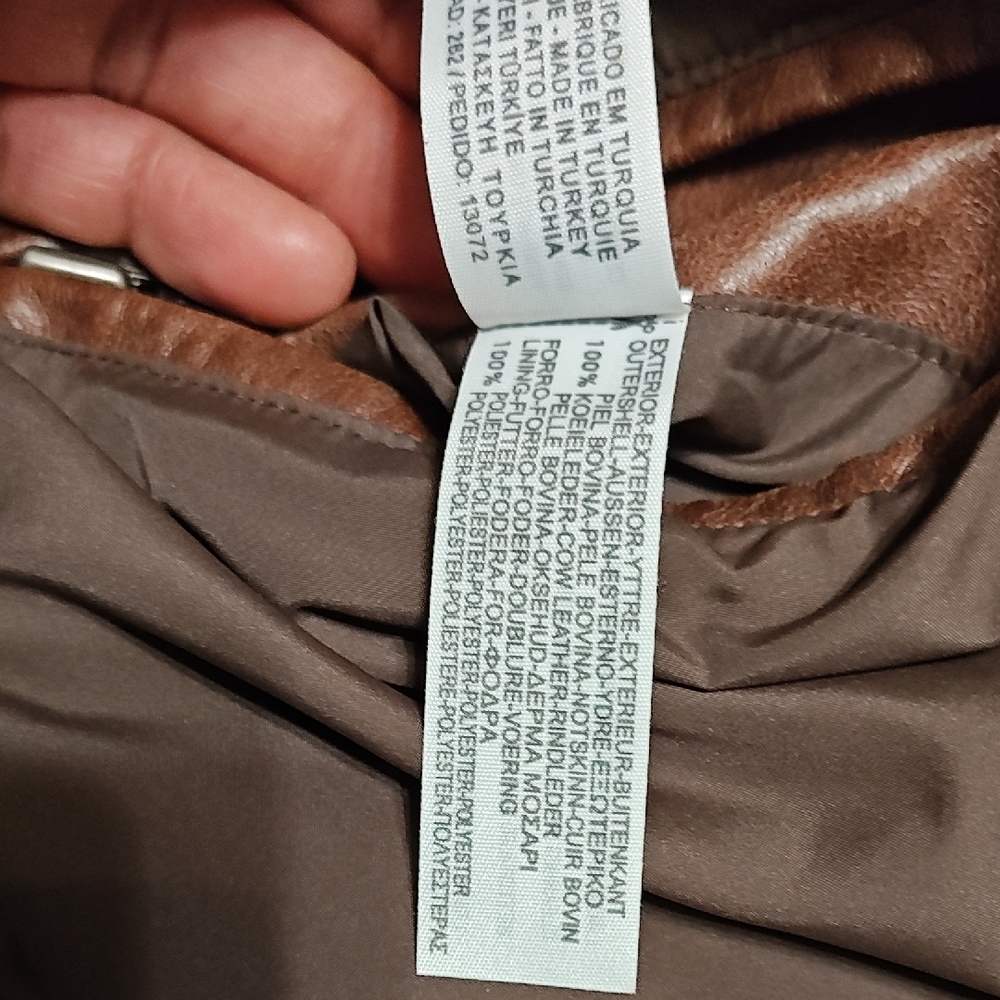 Massimo Dutti Brown Military Jacket - Picture 11 of 11